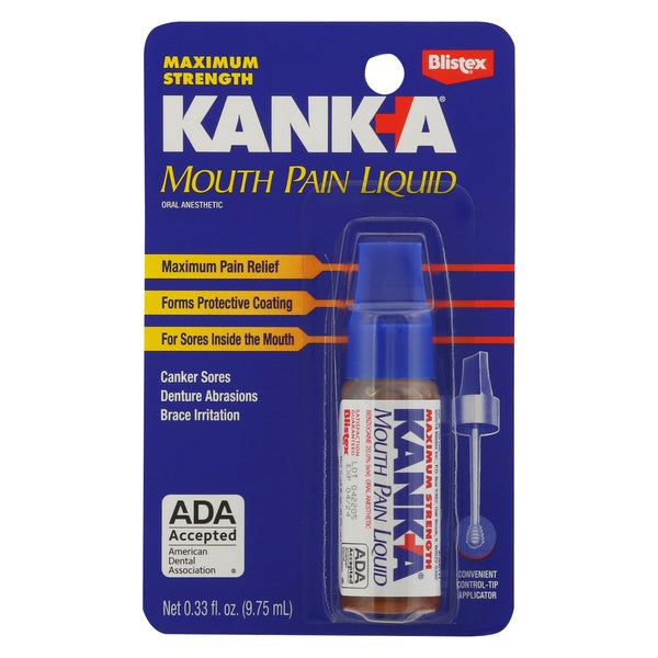 Kanka Maximum Strength Mouth Pain Liquid 0 .33oz