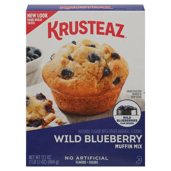 Krusteaz Wild Blueberry Muffin Mix 17.1oz