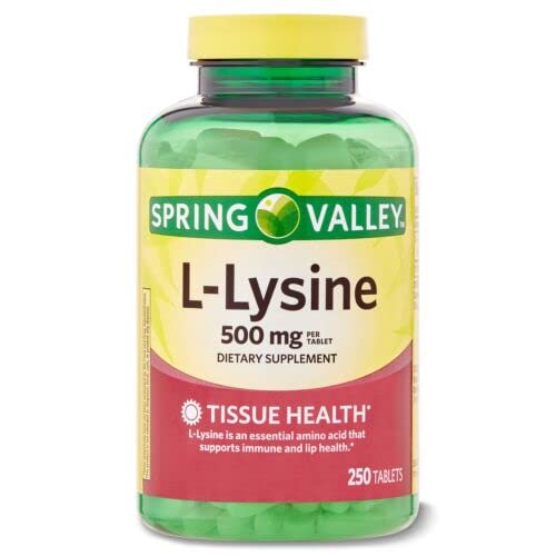 Spring Valley L-Lysine 500mg 250 ct