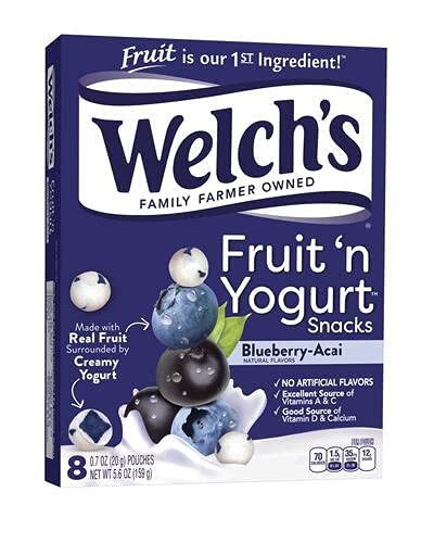 Welch's Fruit & Yogurt Blueberry Acai Snacks 5.6oz