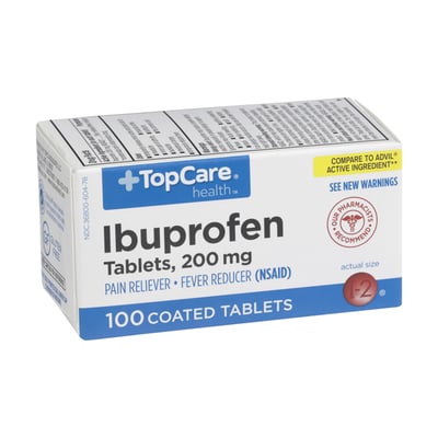 TopCare Ibuprofen Tablets 200mg x 100