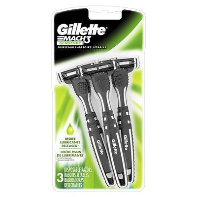 Gillette Mach3 Sensitive Razors