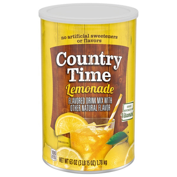 Country Time Powder Lemonade Mix 63oz