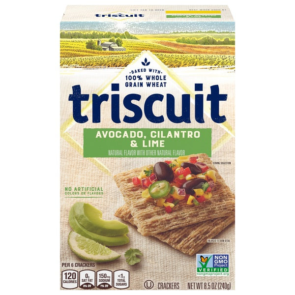 Triscuit Avocado, Cilantro & Lime Crackers 8.5oz