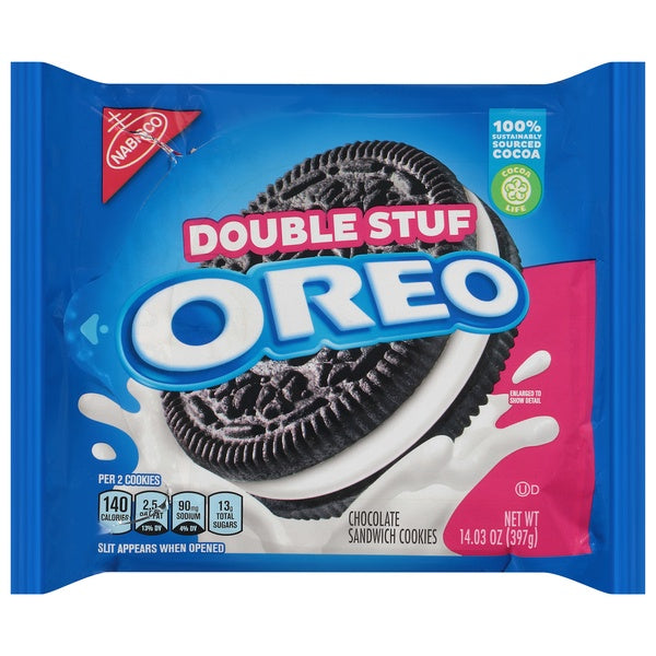 Nabisco Double Stuff Oreo Cookies 14.03 oz