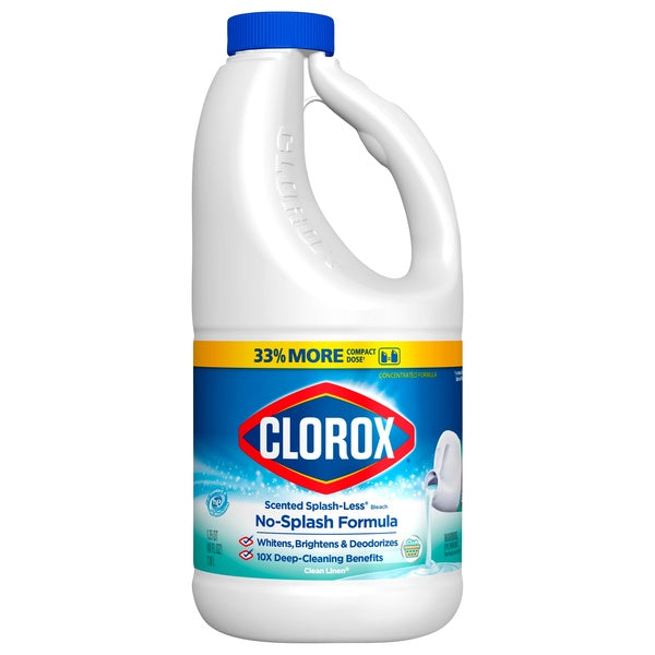 Clorox Splashless Bleach, Clean Linen 40oz