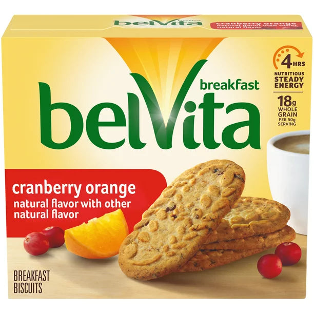 Belvita Cranberry Orange Breakfast Bar 5ct