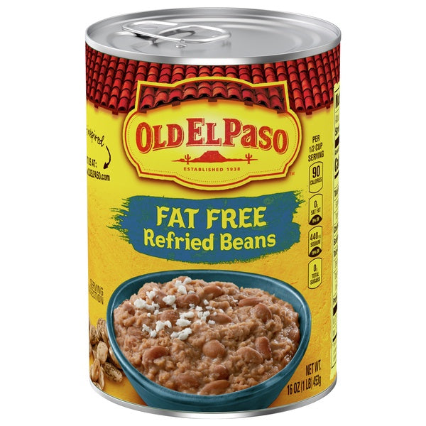 Old El Paso Fat Free Refried Beans 16oz