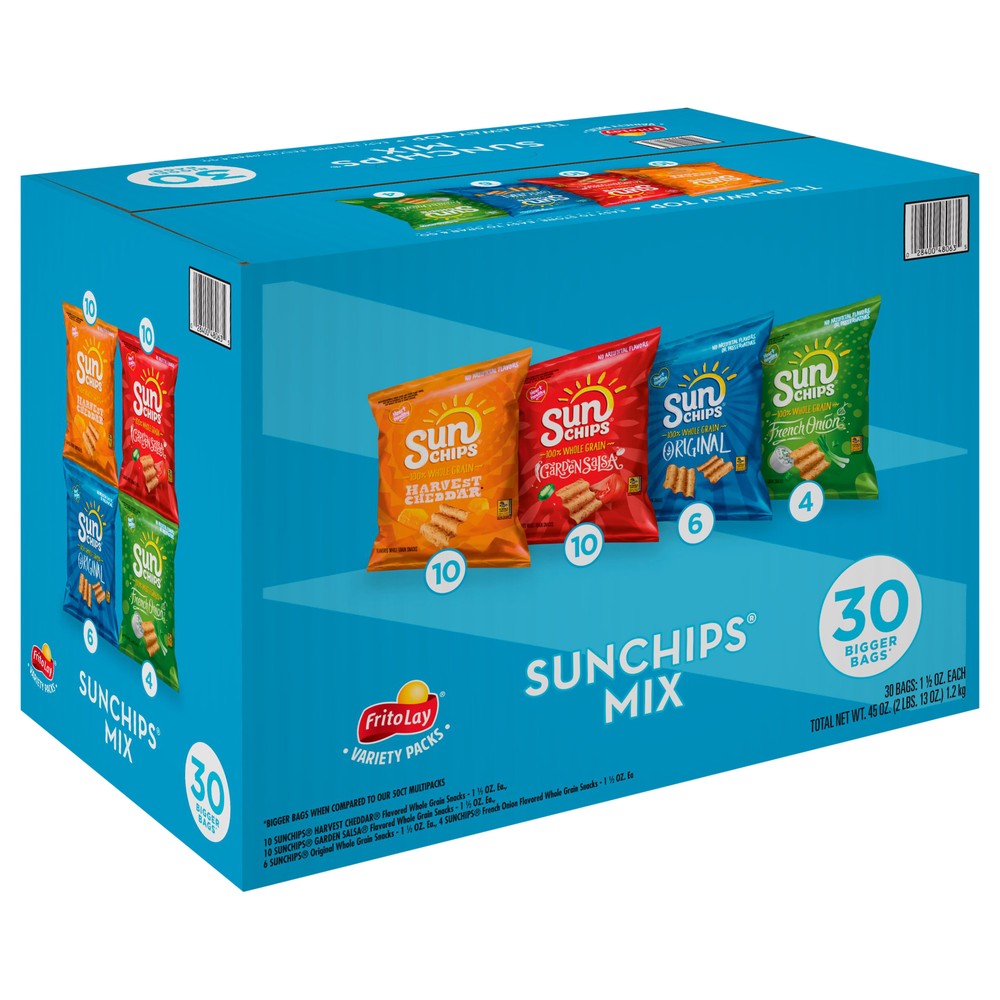 Sun Chips Variety Mix 1.5oz x 30