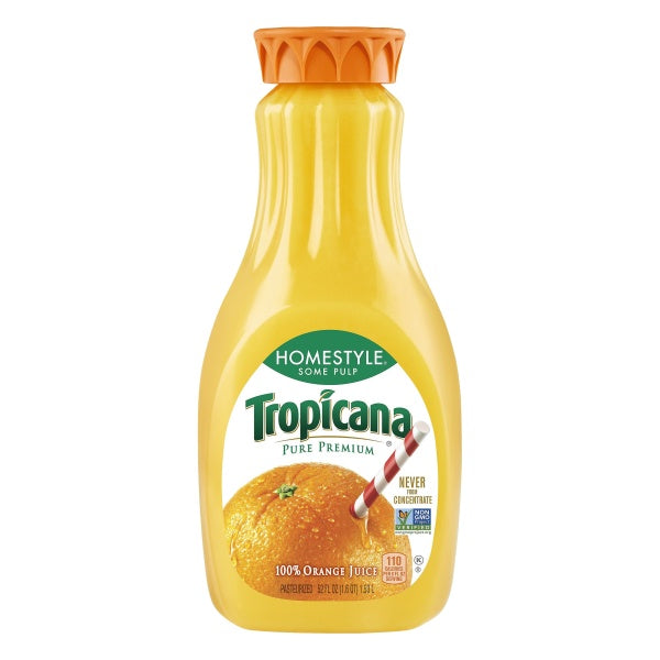 Tropicana Homestyle Some Pulp Orange Juice 52fl oz