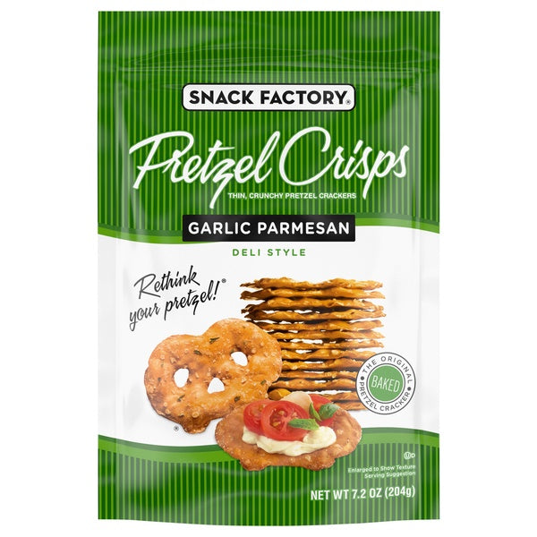 Snack Factory Garlic Parmesan Pretzel Crisps 7.2oz