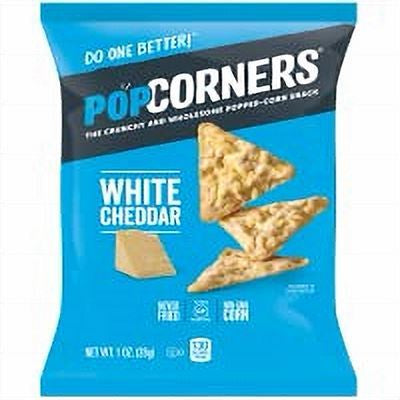 Popcorners White Cheddar Popped Corn Snack 7oz