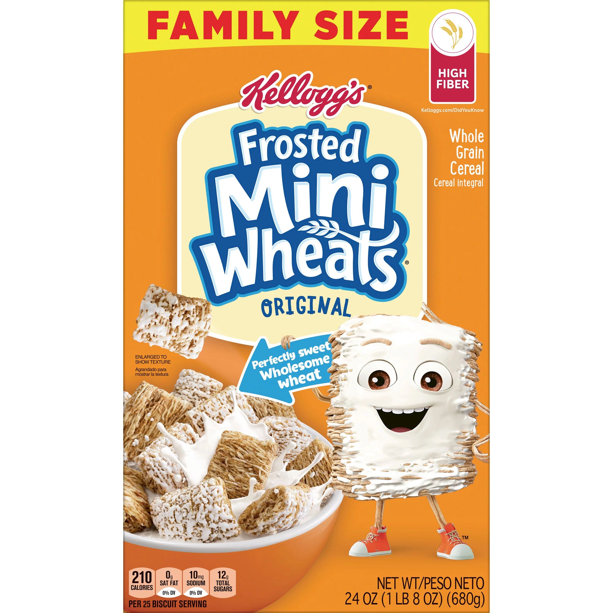 Kellogg's Frosted Mini Wheats Cereal 24oz