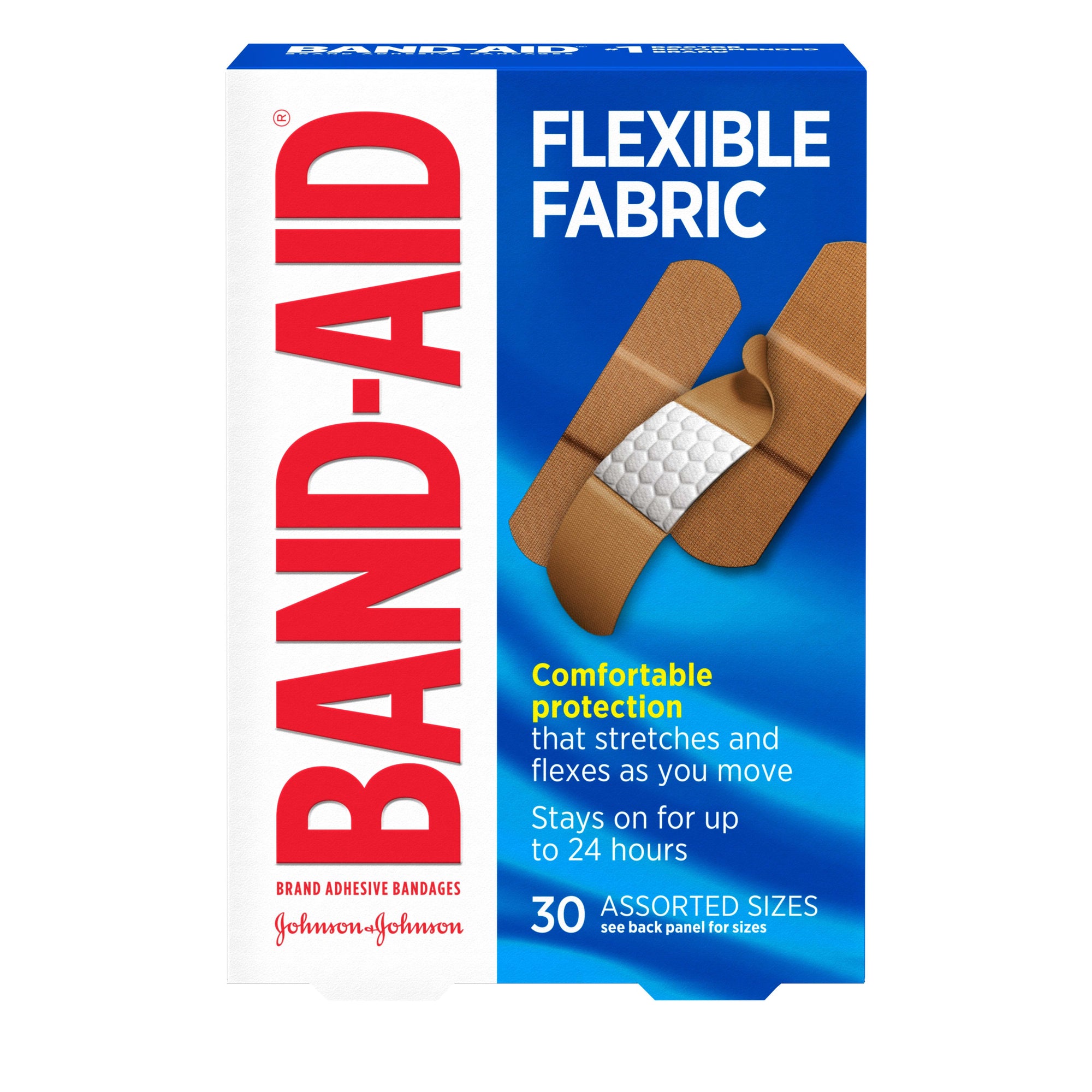 Band-Aid Flexible Fabric Bandages 30 ct