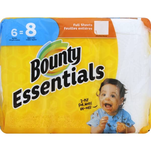 Bounty Essentials Paper Towels 6ct