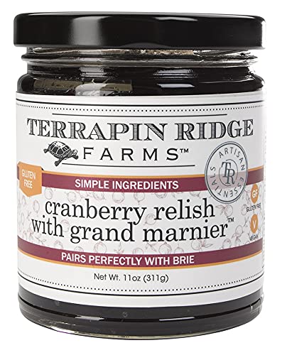 Terrapin Ridge Cranberry Relish with Grand Marnier 11oz