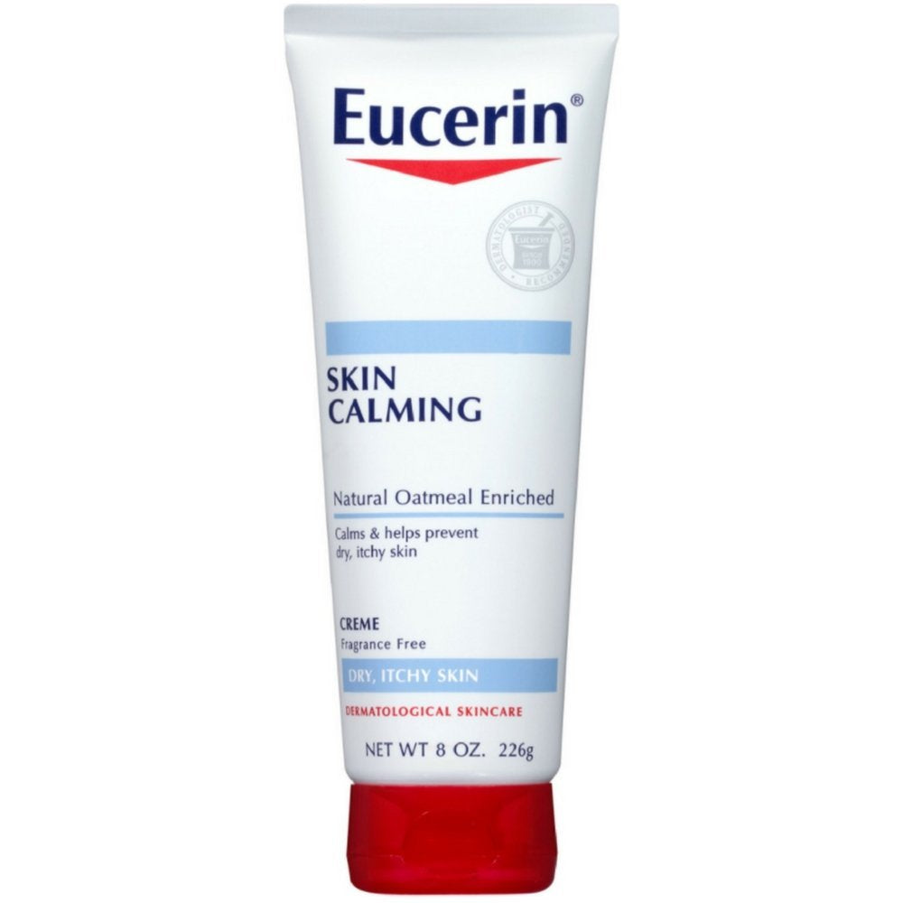 Eucerin For Dry Itchy Skin Skin Calming Creme 8oz