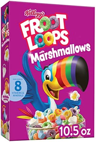 Kellogg's Froot Loops Marshmallows Cereal 10.5oz