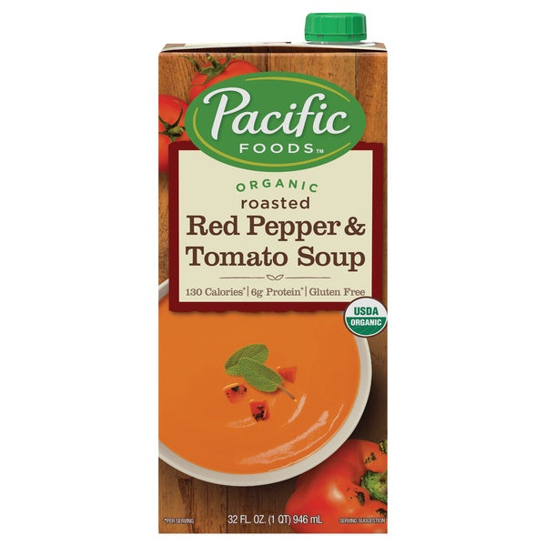 *Pacific Foods Roasted Red Peppers & Tomato Soup 32fl oz