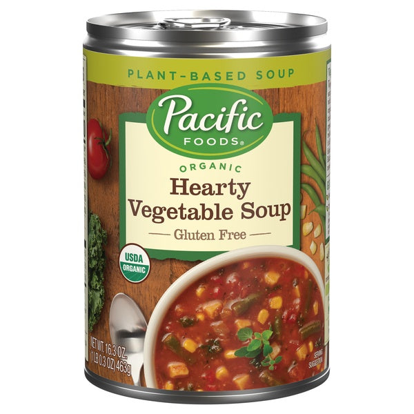 *Pacific Foods Gluten Free Organic Hearty Vegetable Soup 16.3oz