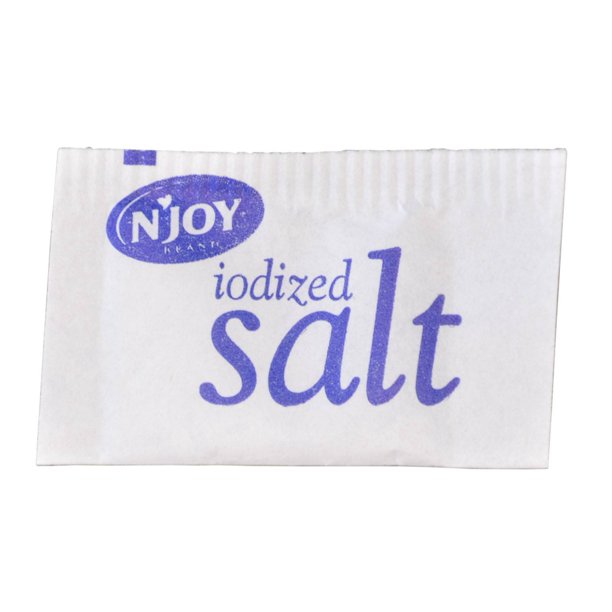 N'Joy Iodized Salt Pkts 1200ct