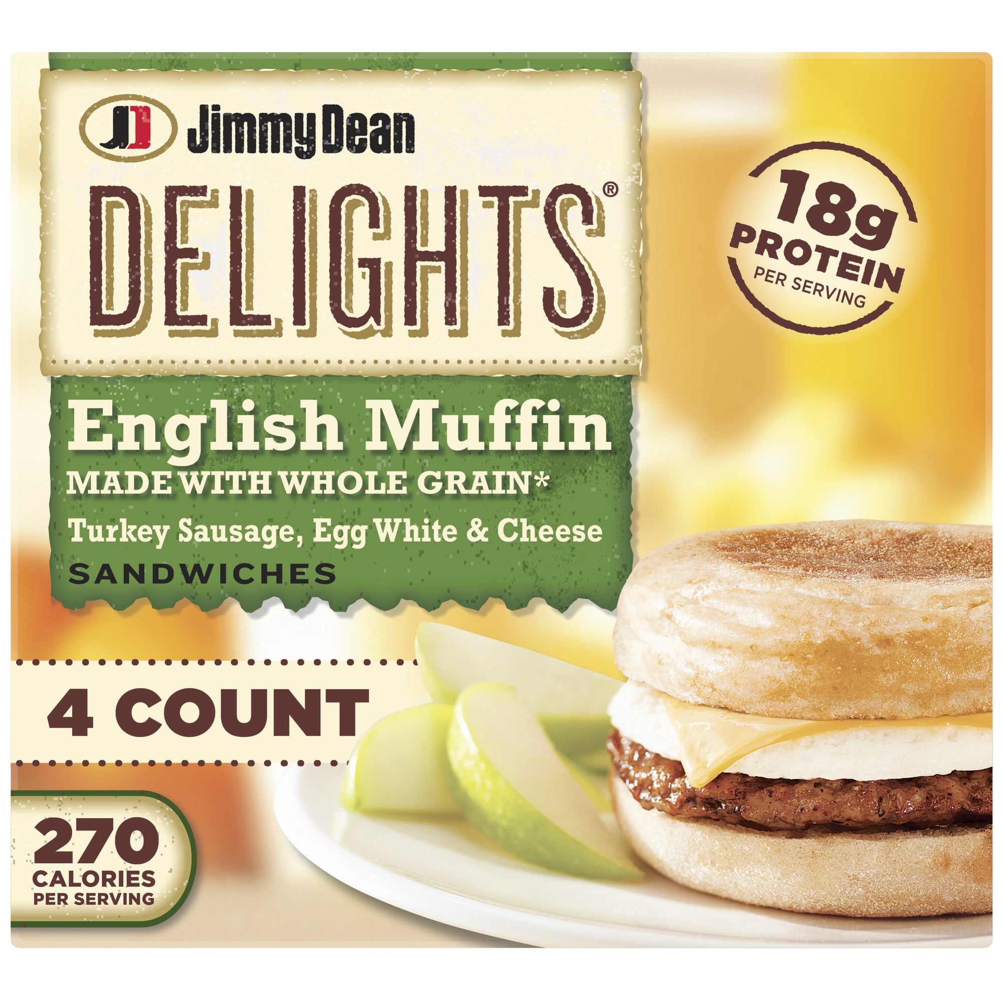 Jimmy Dean Turkey Egg White Cheese Muffins 40.80 oz