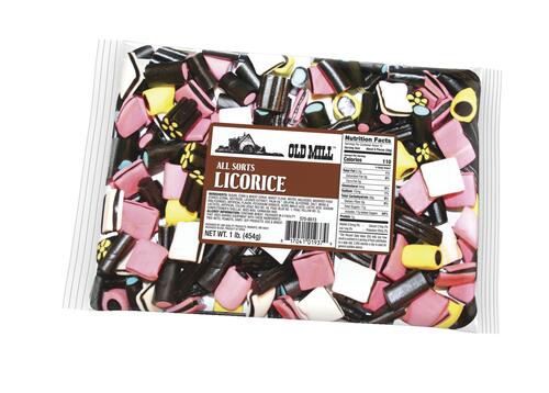 Old Mill Allsorts Licorice 1lb40