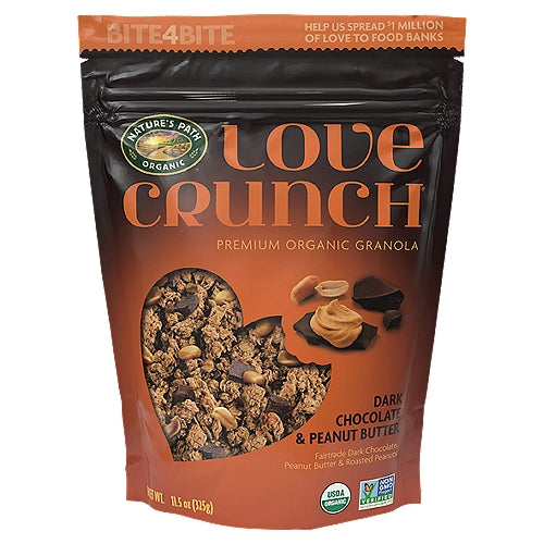 Nature's Path Dark Chocolate & Peanut Butter Love Crunch Granola 11.5oz