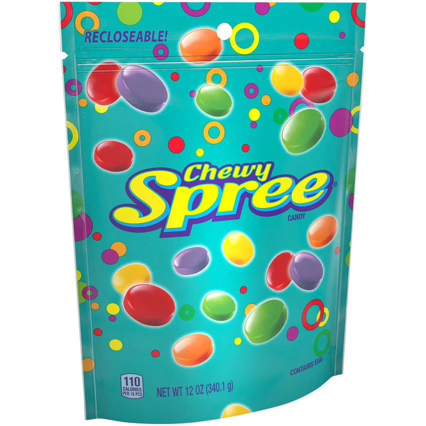 Wonka Chewy Spree Candy 12oz