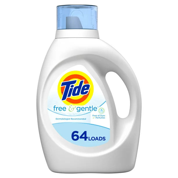 Tide Free & Gentle HE Liquid Laundry Detergent 92fl oz