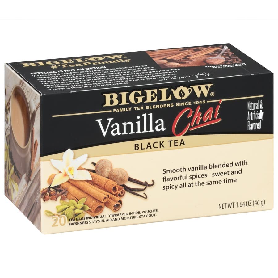 Bigelow Vanilla Chai Tea Bags 20ct