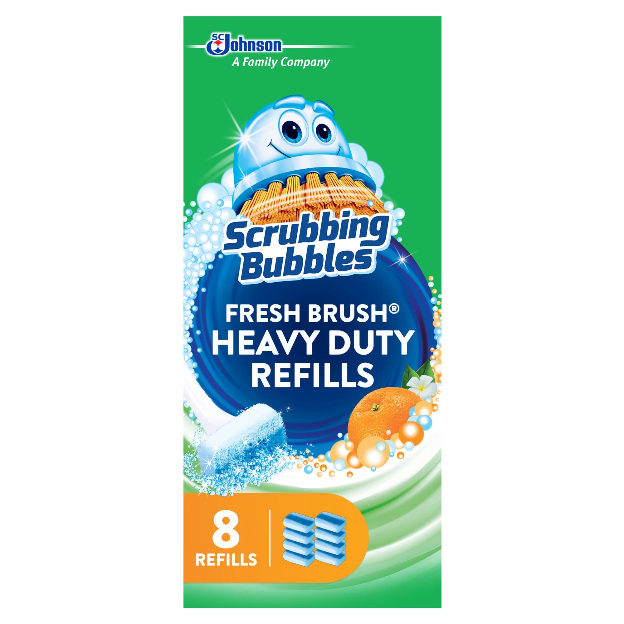 Scrubbing Bubbles Citrus Heavy Duty Refills 8ct