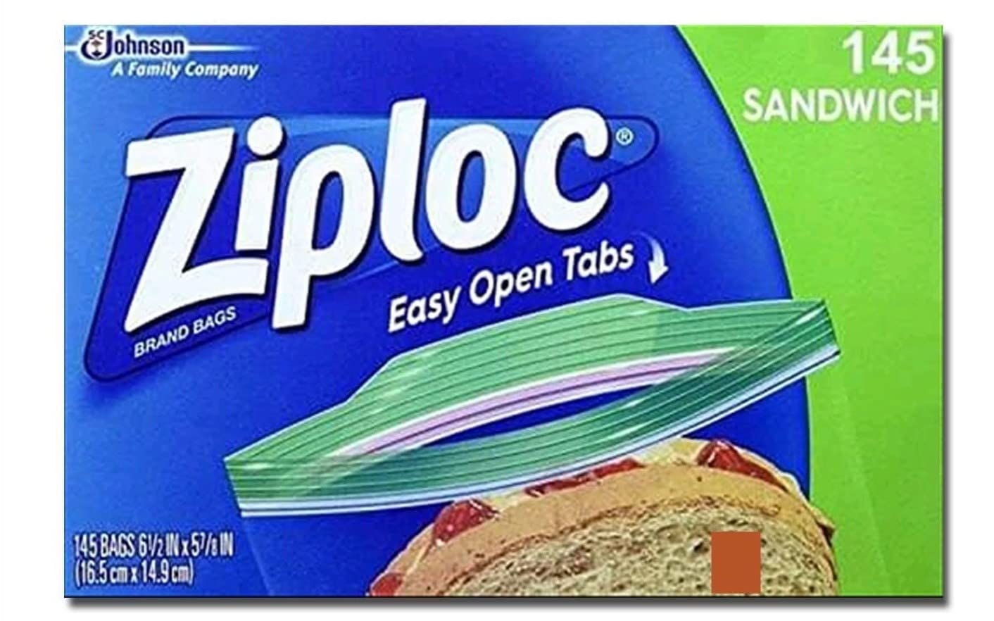 Ziploc Sandwich Bags 145 Ct