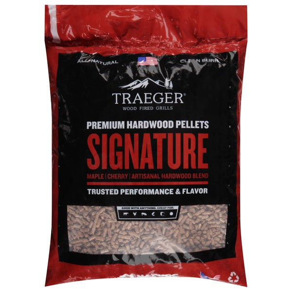 Traeger Premium Hardwood Signature Blend Pellets 20lb