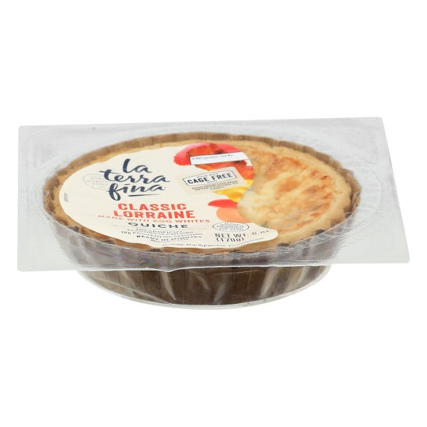 La Terra Fina Classic Lorraine Quiche 6oz