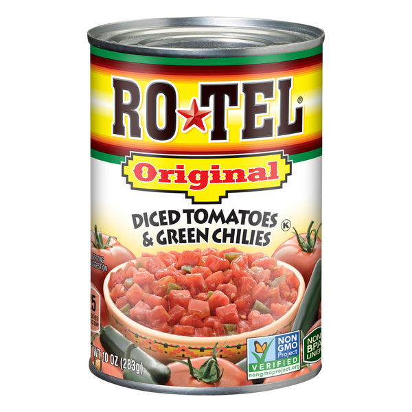 *Rotel Diced Tomatoes & Green Chilies Original 10 oz