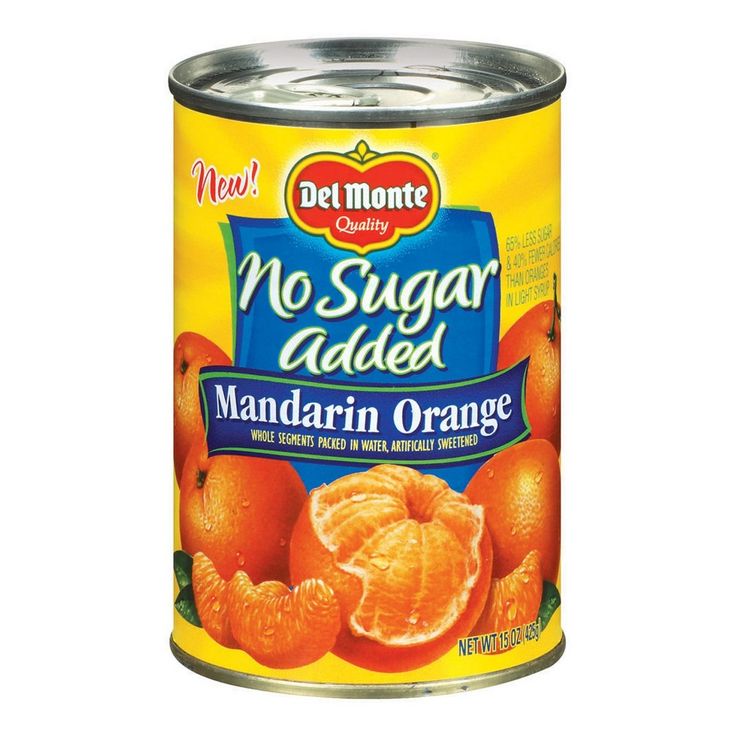 Del Monte Mandarin Oranges No Sugar Added 15oz