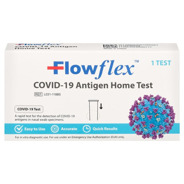 Flowflex Covid-19 Antigen Home Test 1ea