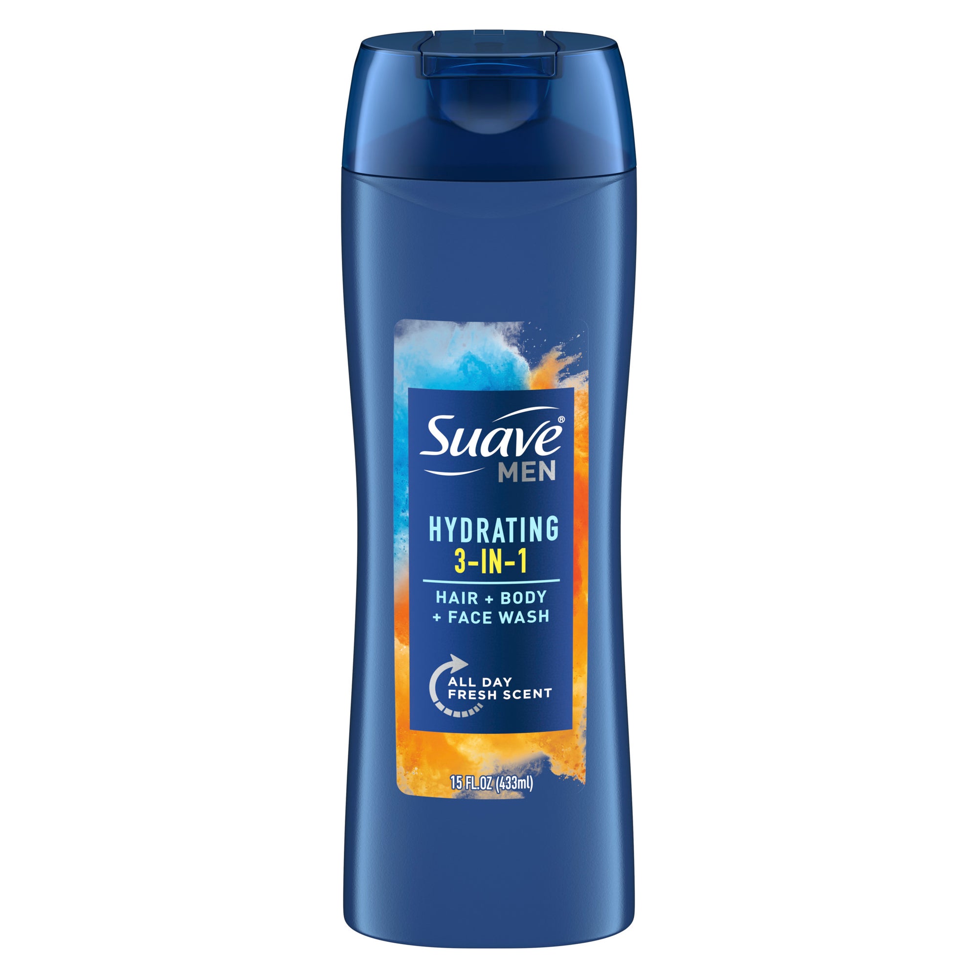 Suave Men Hydrating 3-in-1 Body Wash 15oz