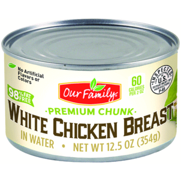 Our Family White Chicken Breast 12.5oz