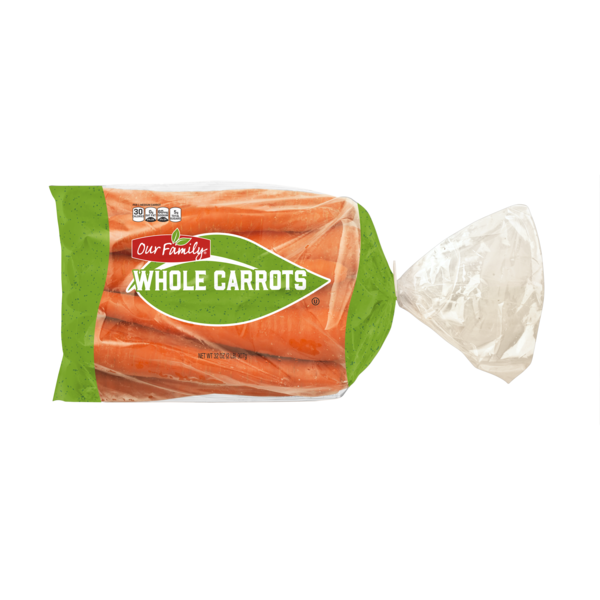 Our Family Whole Carrots 2lb