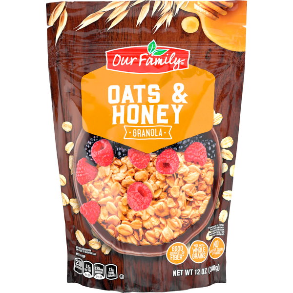 Our Family Oats & Honey Granola 12oz