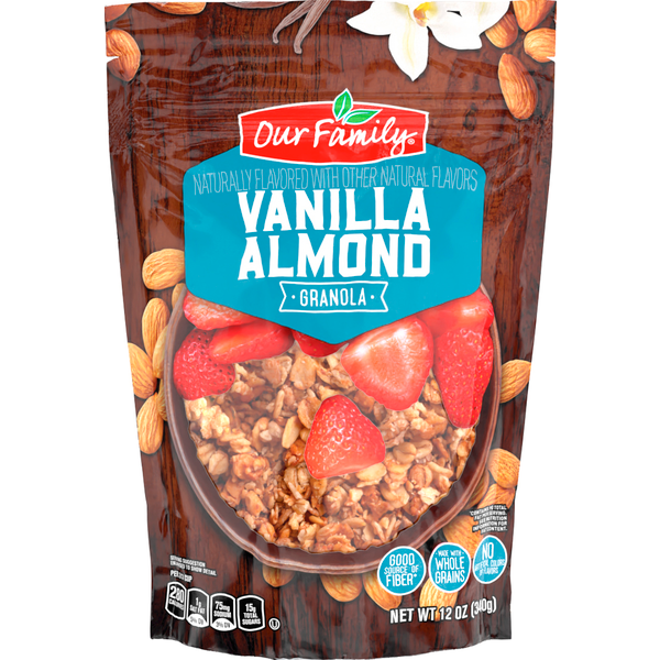 Our Family Vanilla Almond Granola 12oz