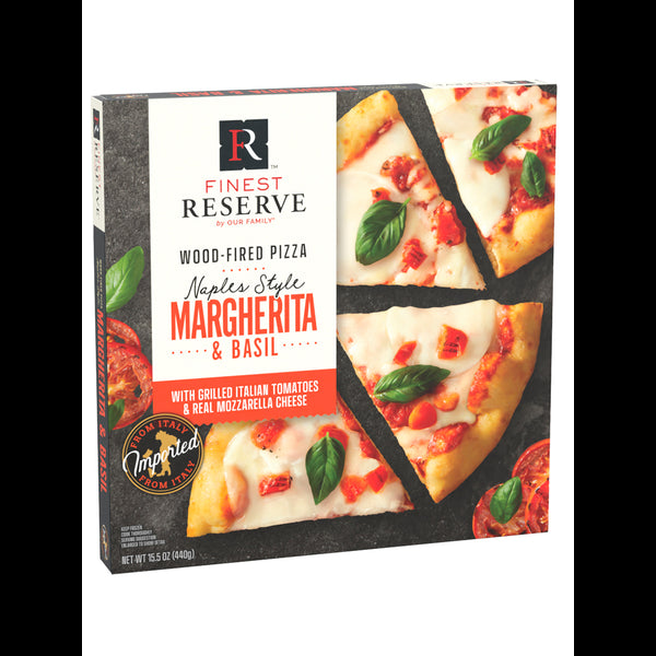 Finest Reserve Wood-Fired Margherita & Basil Pizza 15.5oz