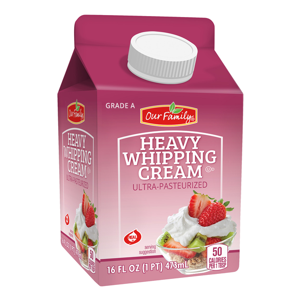 Our Family Heavy Whipping Cream 16oz