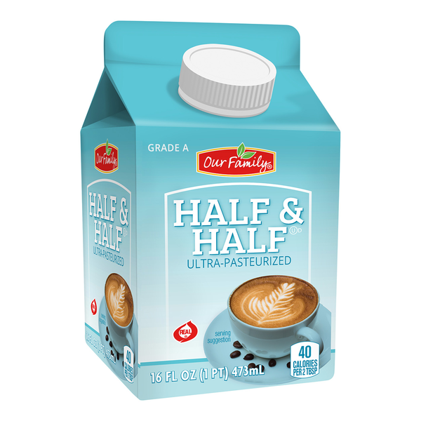 Our Family Half & Half 16oz