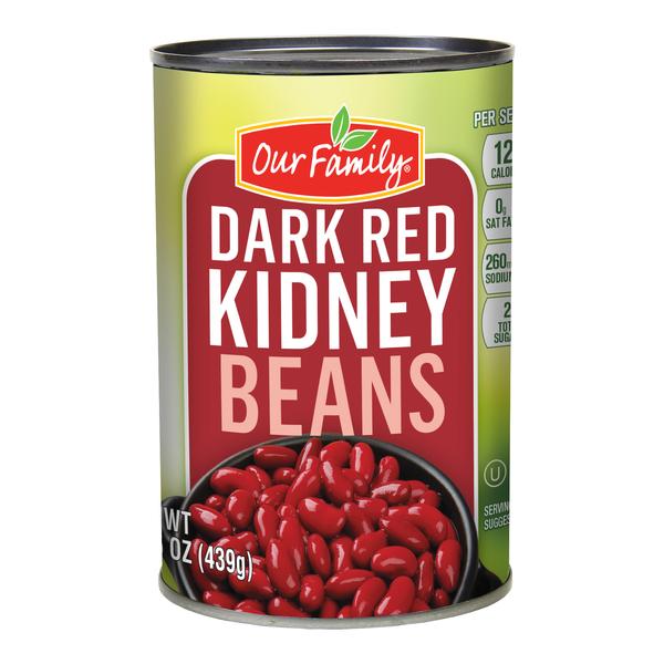 Our Family Dark Red Kidney Beans 15.5oz