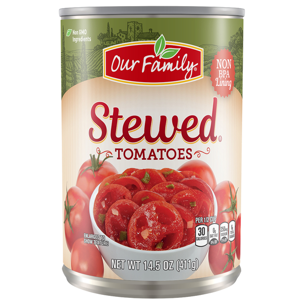 Our Family Stewed Tomatoes 14.50oz