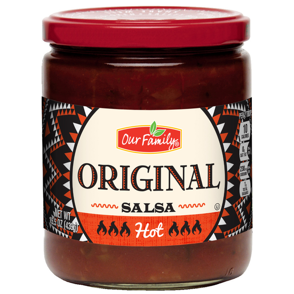 Our Family Hot Salsa 15.50 oz