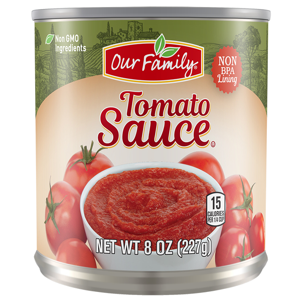 Our Family Tomato Sauce 8 oz